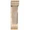 Ekena Millwork Traditional Traditional Smooth Bracket w/ Offset Brace, Douglas Fir, 5 1/2"W x 22"D x 22"H BKT0604X22X22TRA01SDF - alternate 4